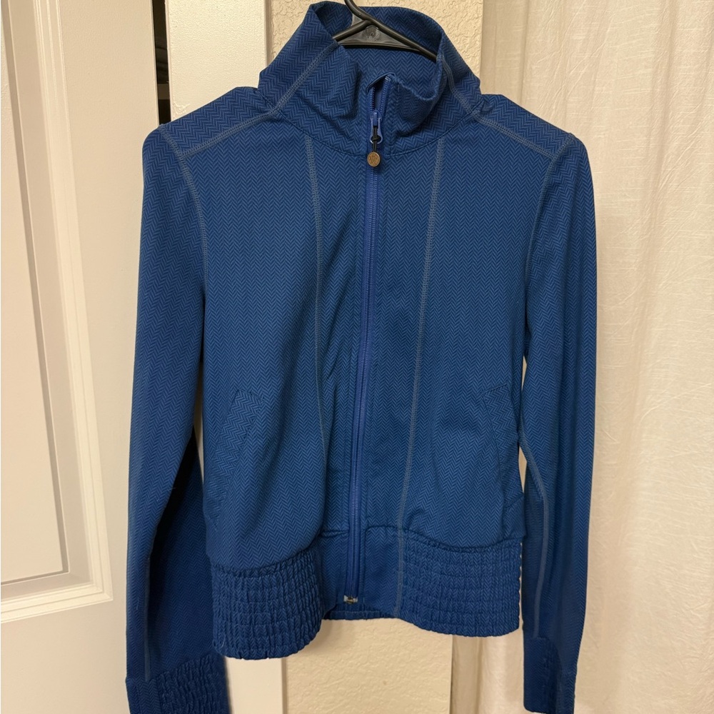 lululemon athletica Royal Blue Bomber Jacket
